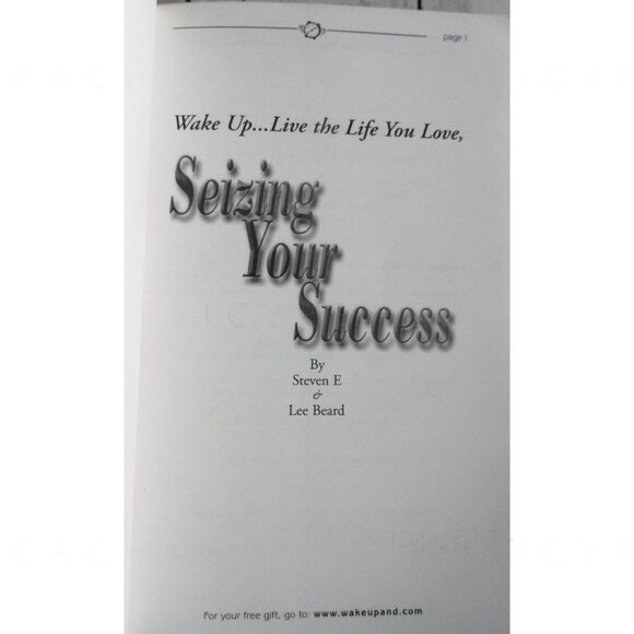 Wake Up...Live the Life You Love Seizing Your Success Softcover Multiple Authors - Picture 9 of 11